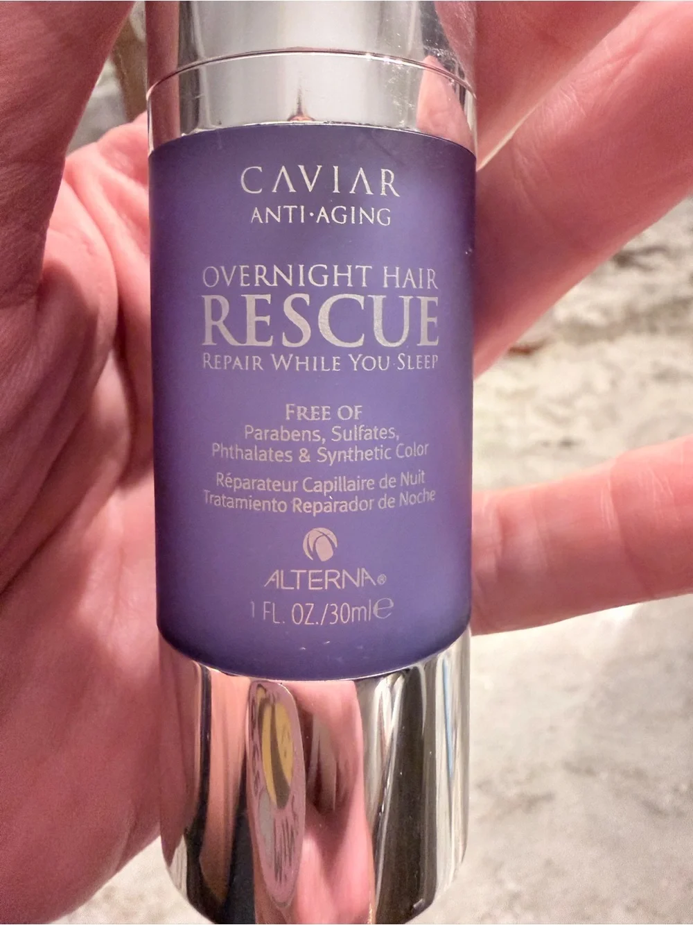 Alterna Caviar anti-aging Overnight Hair Rescue
